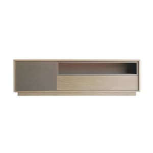 Two-tone Open Shelf TV Unit