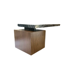 Floating Top Oak Desk